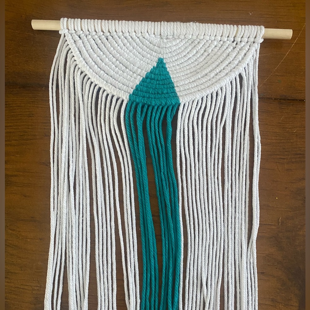 Macrame half circle